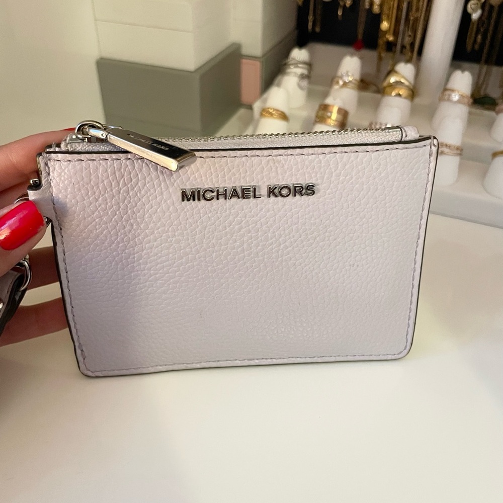 Michael Kors leather coin purse